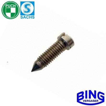 Anschlagschraube für Drosselkolben M 5 x 19 mm Bing Vergaser